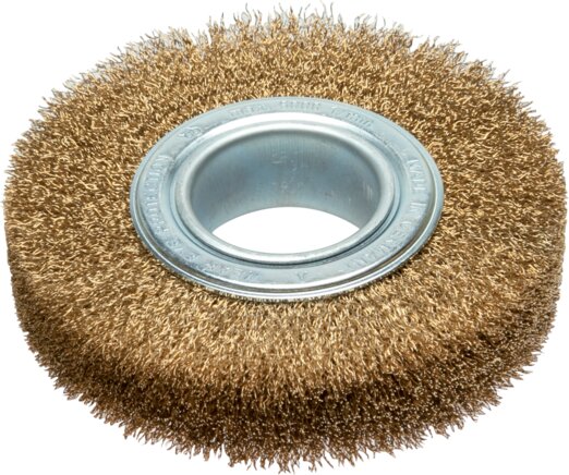 Exemplary representation: Round brush (brass wire crimped)