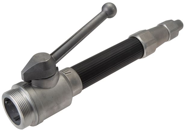 Exemplary representation: Multi-purpose jet pipe with threaded connection, aluminium